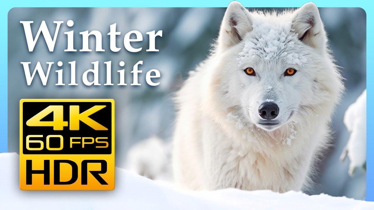 Incredible Winter Wildlife in 4K HDR - Video Download
